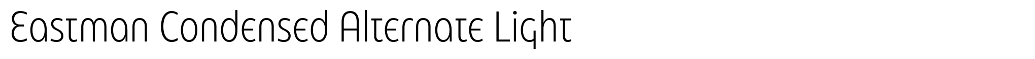 Eastman Condensed Alternate Light image
